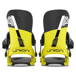 Snowboard Bindings Union Atlas Hype Yellow - 2025/26