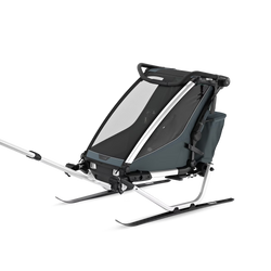 Bicycle Trailer Thule Chariot Cross2 Dark Slate