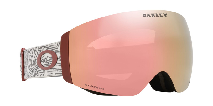 Brille Oakley Flight Deck Pro M Matte Black/Prizm Rose Gold Iridium + Additional lens Prizm Snow Black Iridium - 2025/26
