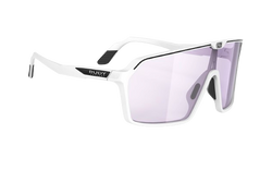 Sunglasses Rudy Project SPINSHIELD WHITE MATTE - Impactx™ Photochromic 2 Laser Purple