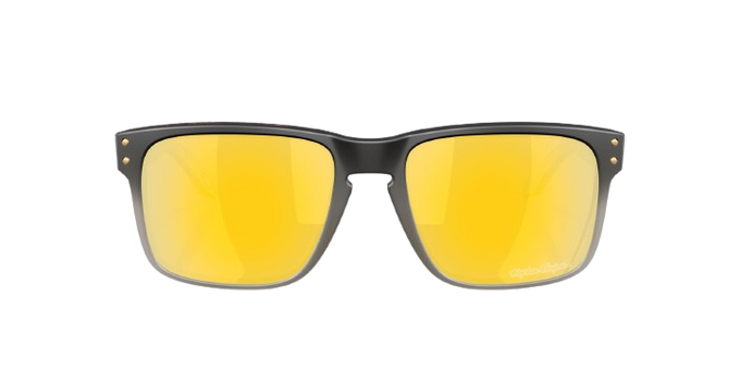 Sunglasses Oakley Holbrook Troy Lee Designs Black Fade Frame/Prizm 24K Polarized Lenses