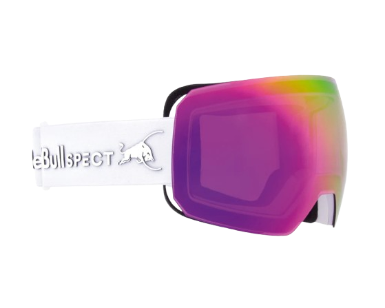 Brille Red Bull Spect Chute 03 White/Purple With Burgundy Mirror + zusätzliche Scheibe - 2024/25