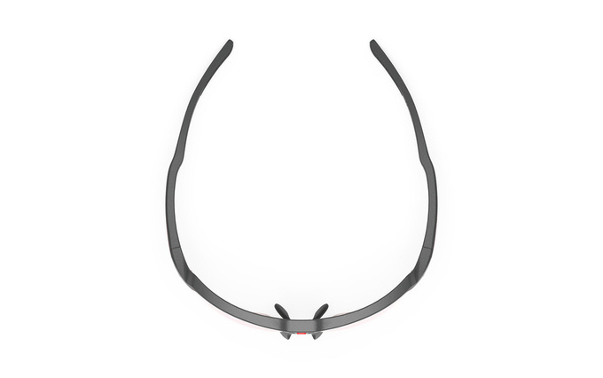 Sunglasses Rudy Project DELTABEAT CHARCOAL MATTE - Multilaser Red