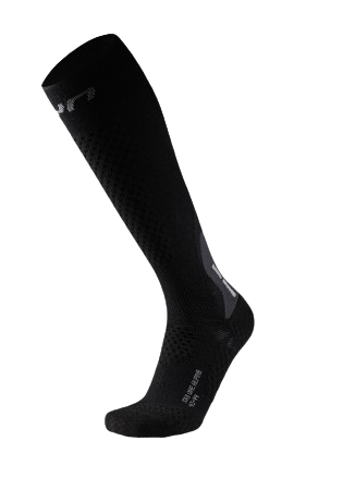 Ski socks UYN Man Ski One Alpine Merino Socks Black/Grey - 2025/26