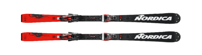 Skis Nordica Dobermann SL WC Dept Plate Black Red - 2023/24
