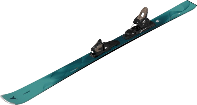 Skis Atomic Cloud Q8 + M 10 GW Black/Sand - 2025/26