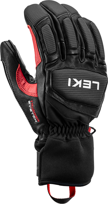 Handschuhe LEKI Griffin Pro 3D Black/Red - 2025/26