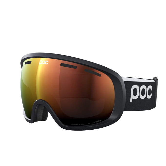 Brille POC Fovea Uranium Black/Partly Sunny Orange - 2025/26