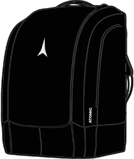 Rucksack Atomic Redster Pack 60l Black - 2025/26