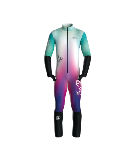 Race Suit Energiapura Junior/Aurora Multicolor (insulated, light padded) - 2025/26