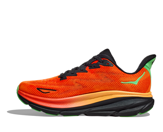 Man Schuhe Hoka Clifton 9 Flame/Vibrant Orange