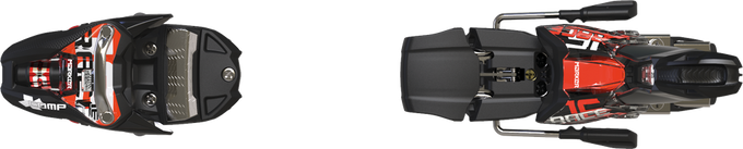 Skibindungen Marker XComp 16 Black Flo Red - 2025/26