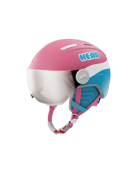Helmet HEAD Maja Visor Pink/Blue - 2025/26