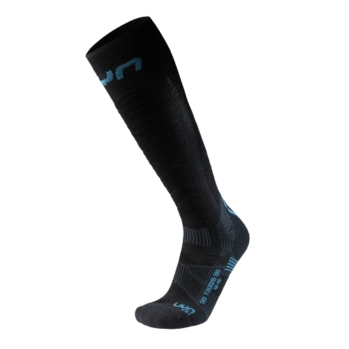Skisocken UYN Man Ski Touring One Bio Socks Black/Blue - 2025/26
