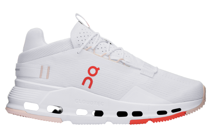 Women's shoes On Running Cloudnova 2 White/Flame
