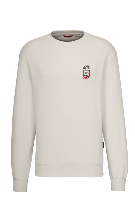 Sweatshirt Van Deer Essential Sweater Off White - 2025/26