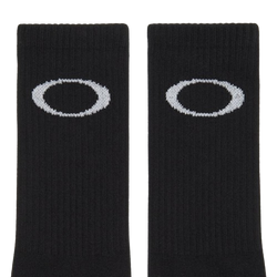 Socken Oakley Ellipse Crew Sock Blackout - 2025