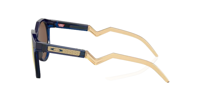 Sonnenbrille OAKLEY HSTN Prizm 24K Polarized Lenses/Navy & Trans Blue Frame