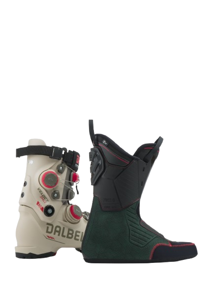 Ski boots Dalbello Veloce Space 130 Dual Ecru/Stone Grey - 2025/26