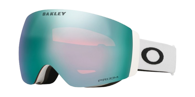 Goggles Oakley Flight Deck Pro M Matte White/Prizm Snow Sapphire Iridium + Additional lens Prizm Snow Iced Iridium - 2025/26