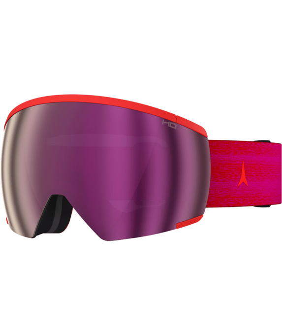 Brille Atomic Redster L HD Red Tension Pink Copper HD - 2025/26