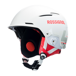Helm Rossignol Hero Slalom Impacts White + Chinguard - 2025/26