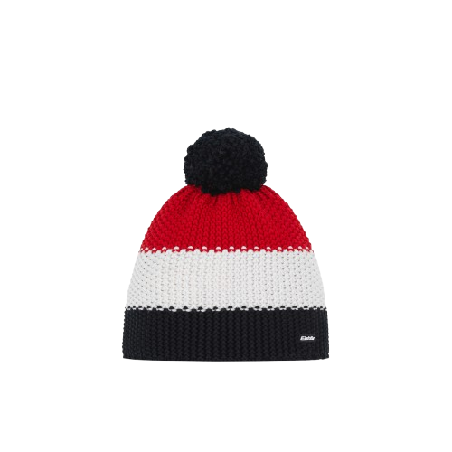 Beanie Eisbar Star Pompon MÜ Red/White/Black - 2025/26