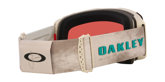 Brille Oakley Line Miner Pro L Jamie Anderson Signature/Prizm Snow Argon Iridium + Additional lens Prizm Snow Iced Iridium - 2025/26