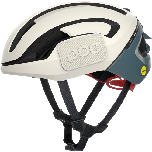 Fahrradhelm POC Omne Ultra MIPS Selentine Off-White/Calcite Blue Matt - 2024