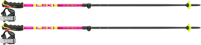 Skistöcke LEKI Spitfire Vario 3D Pink - 2025/26