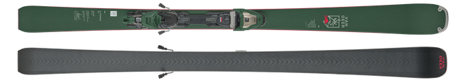Ski Van Deer H-Power 78 Khaki + Comp 13 FDT GW Khaki - 2025/26