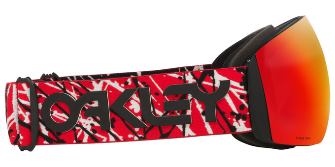 Brille Oakley Flight Deck L Red Eddie/Prizm Snow Torch Iridium - 2025/26