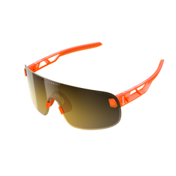 Sonnenbrille POC Elicit Fluo. Orange Translucent/Clarity Road/Partly Sunny Gold