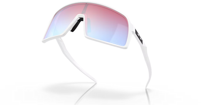 Sonnenbrille Oakley Sutro Polished White Frame/ Prizm Snow Sapphire Lenses - 2023