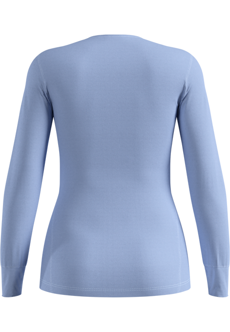 Thermoactive Shirt Odlo Active Warm BL Top Crew Neck L/S Woman Blue Heron - 2025/26