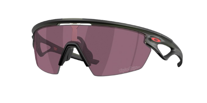 Sonnenbrille OAKLEY Sphaera Troy Lee Designs Mette Olive Ink Frame/Prizm Road Black Lenses