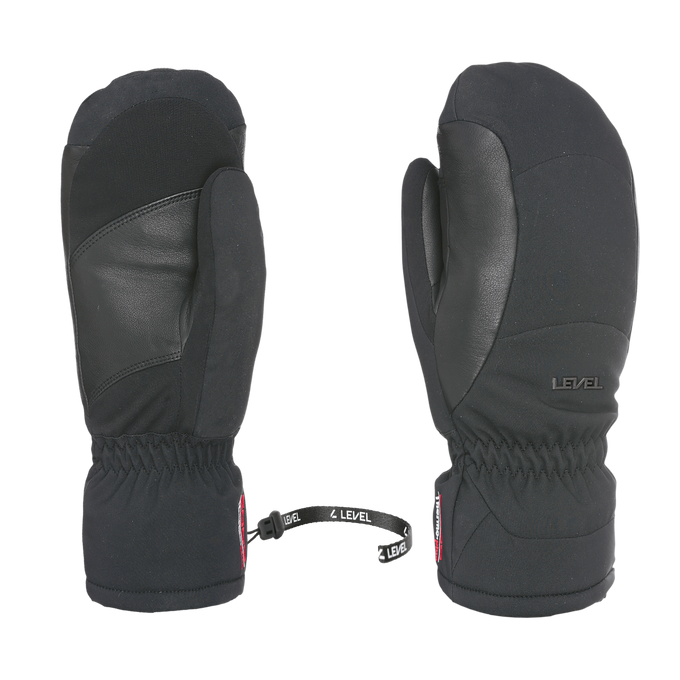 Handschuhe Level Flames Mitt Black - 2025/26