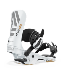 Snowboardbindungen Union Atlas Pro Metalic White - 2024/25