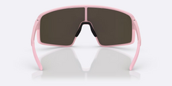 Sunglasses BLIZ P001 Frame Matte Powder Pink with Brown W Rose Multi Lenses