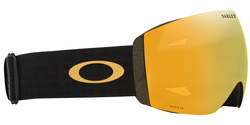 Brille Oakley Flight Deck Pro L Mettalic Black Gold/Prizm 24K + Additional lens Prizm Snow Iced Iridium - 2025/26