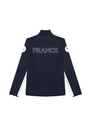 Herren-Polar Colmar Full Zip Stretch Fleece White/Blue - 2025/26