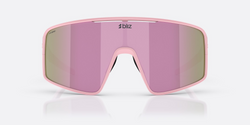 Sonnenbrille BLIZ P001 Frame Matte Powder Pink with Brown W Rose Multi Lenses