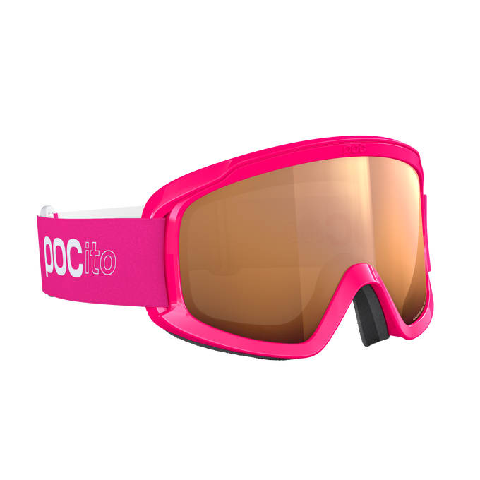 Brille POC POCito Opsin Fluorescent Pink/Partly Sunny Light Orange - 2025/26