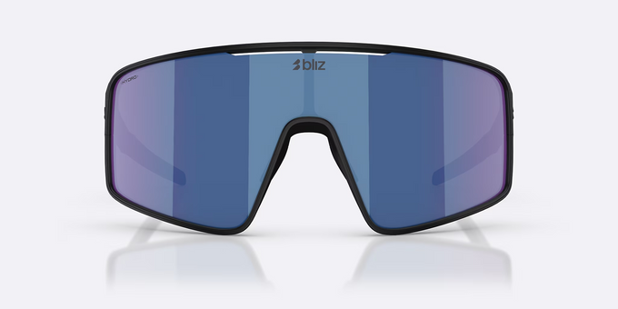 Sonnenbrille BLIZ P001 Frame Matte Black with Blue Lenses