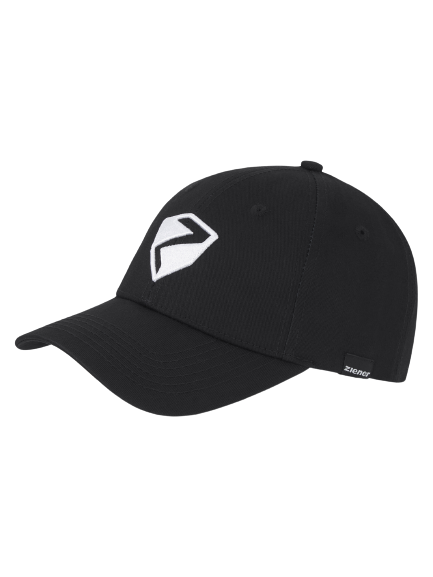 Kappe Ziener Igen Cap Black - 2023/24