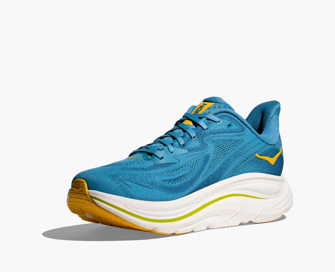 Man Schuhe Hoka Clifton 10 Alpine Blue/Foggy Night