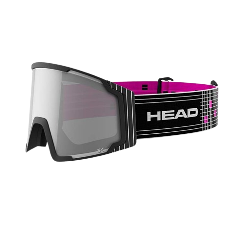 Goggles HEAD Neves PRO 5K Race Chrome/VIS + Spare Lens - 2025/26