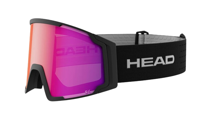 Goggles HEAD Neves PRO 5K Red/Black - 2025/26