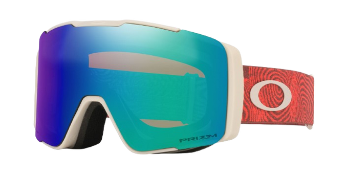 Brille Oakley Line Miner Pro M Matte Hibiskus/Prizm Snow Argon Iridium + Additional lens Prizm Snow Torch Iridium - 2025/26