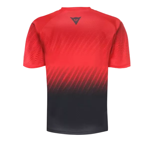 Cycling Jersey Dainese Scarabeo Jersey LS High-Risk-Red/Black - 2023